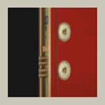 Detalj blindiranih vrata Blindo